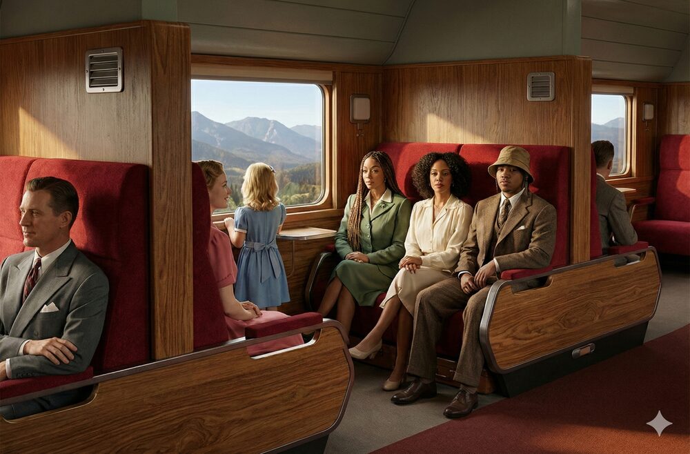 Coach car interior